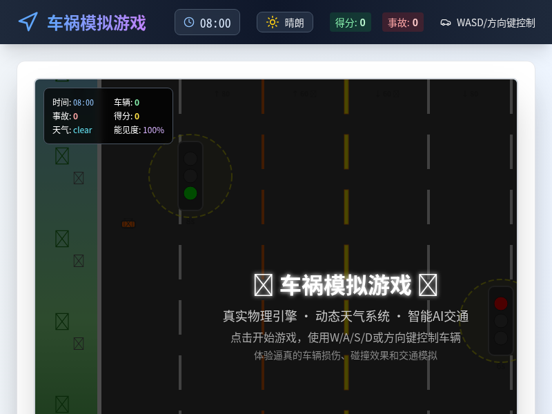 车祸模拟游戏