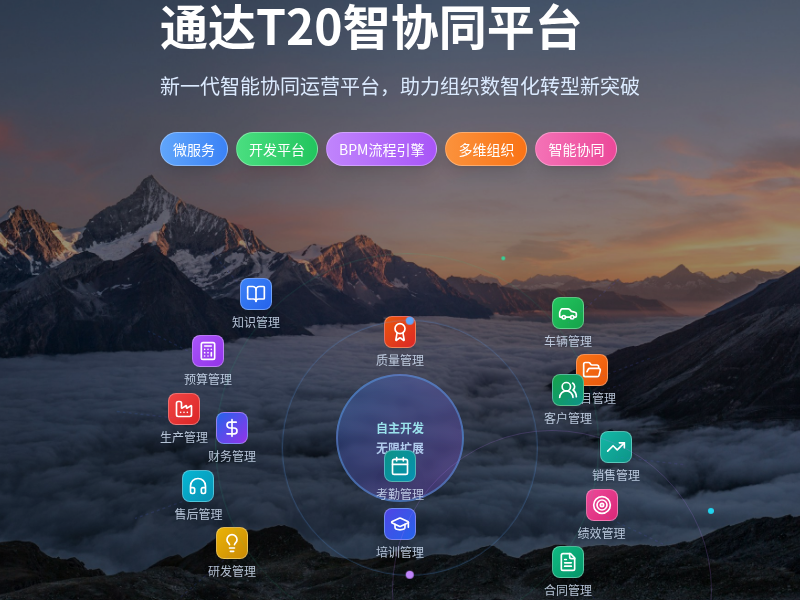 通达T20智协同平台官网