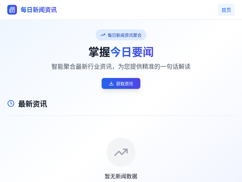 每日新闻资讯