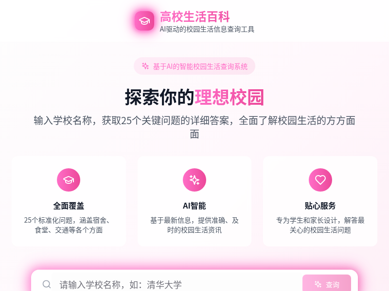 高校生活百科【水哥创意赛】