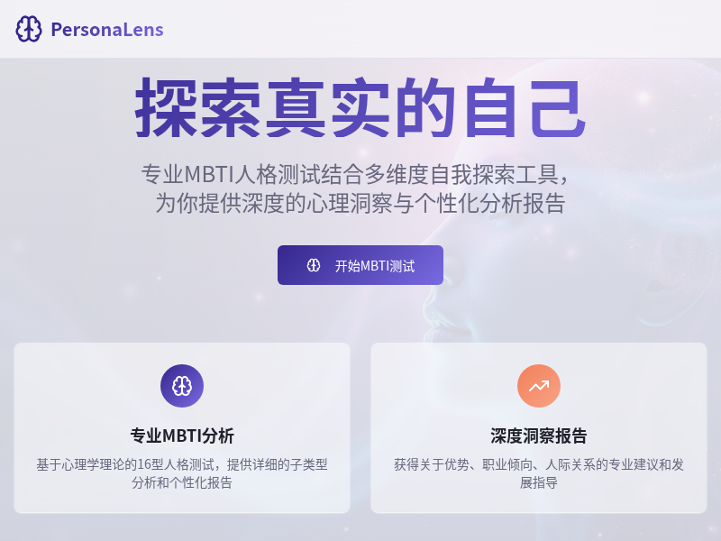 MBTI人格测试应用