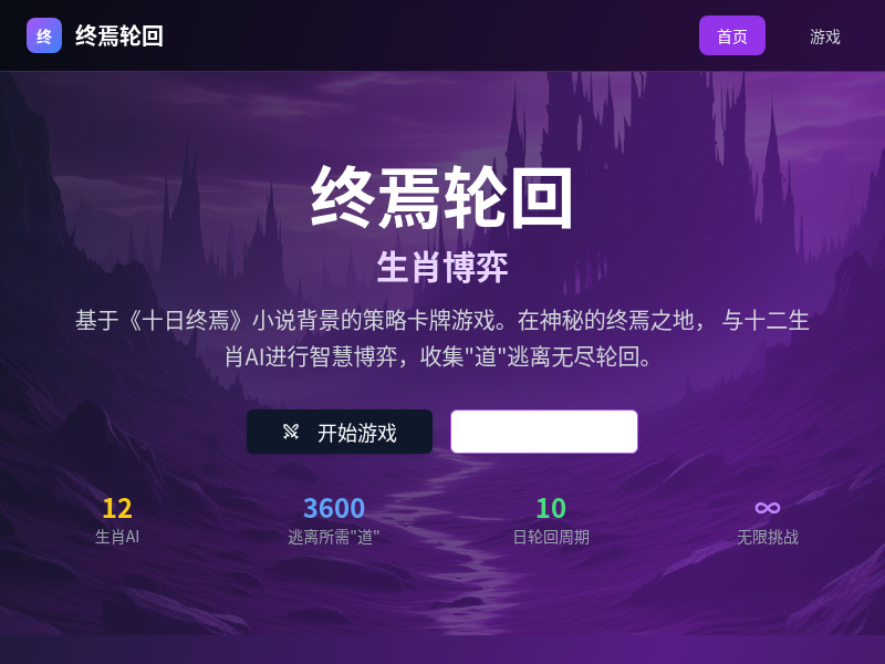 终焉轮回：生肖博弈
