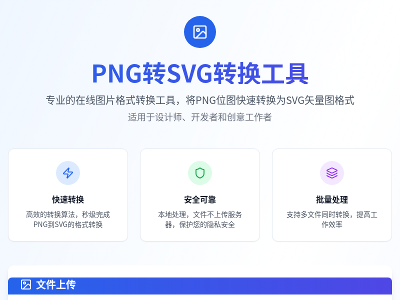 PNG转SVG在线转换工具