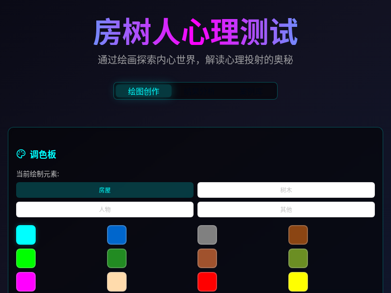 房树人心理测试互动网页