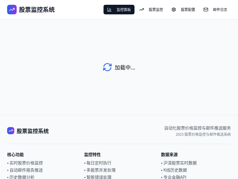 股票价格监控与邮件推送系统