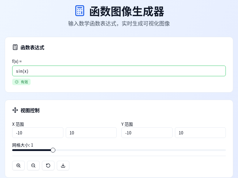 函数图像生成器