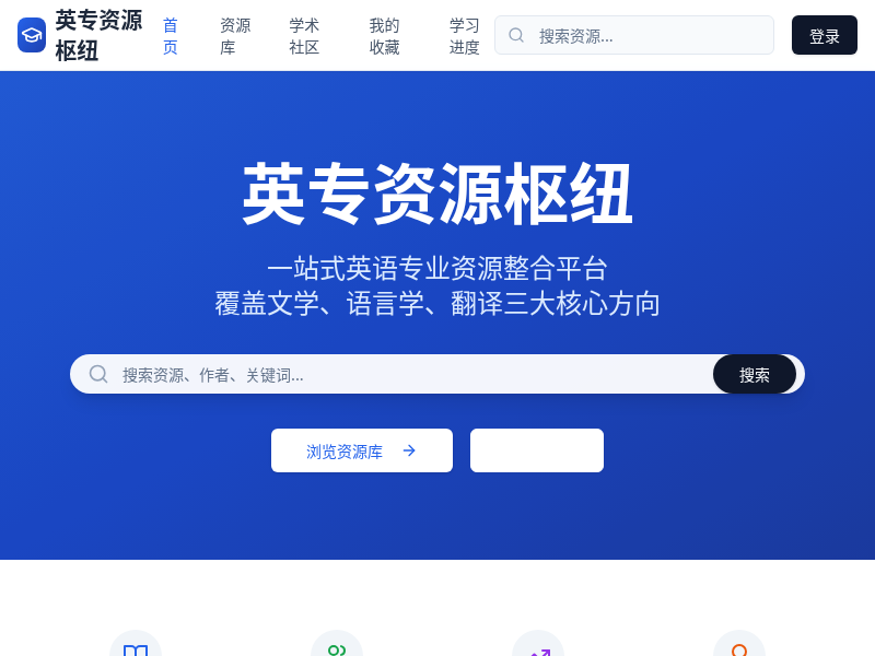 英专资源枢纽