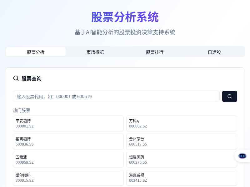 股票分析系统