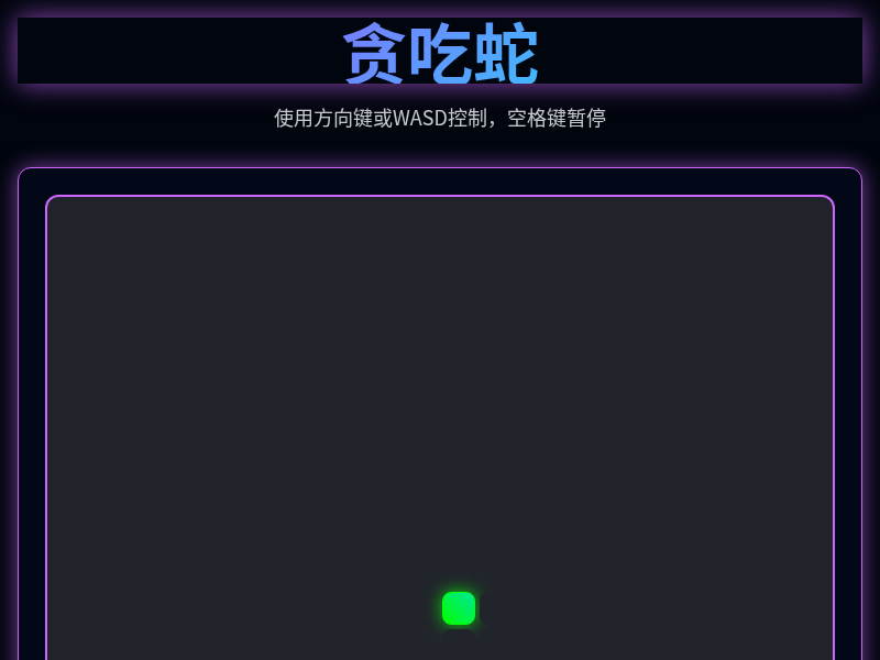 贪吃蛇小游戏