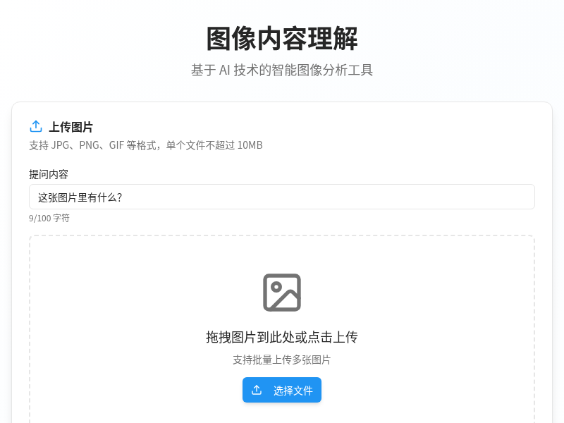 图像内容理解小工具